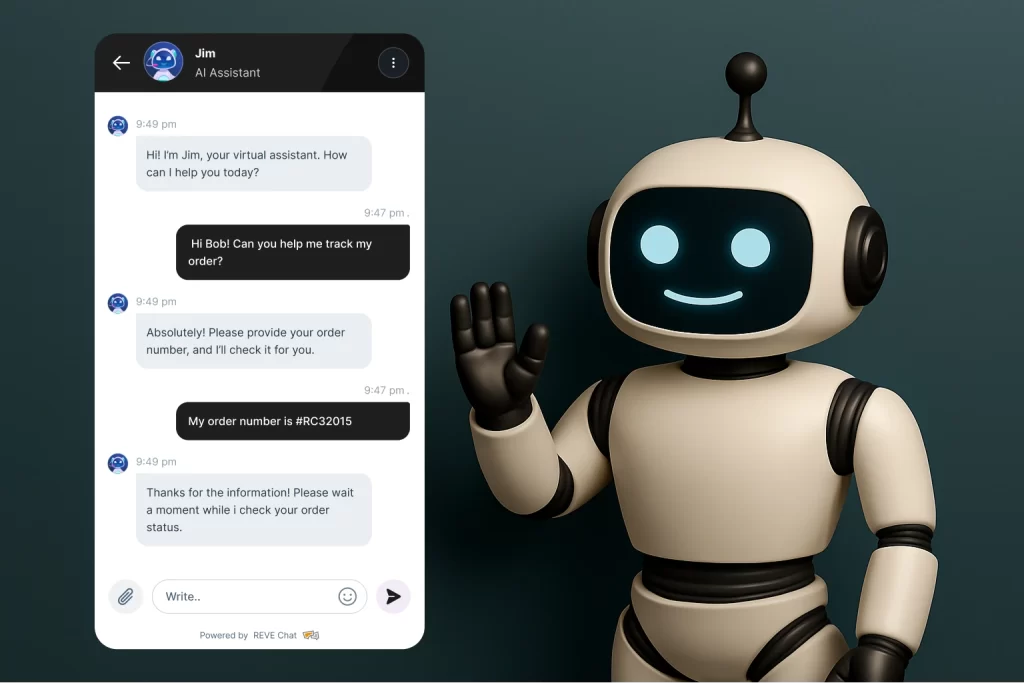 AI agents for business — entrepreneur setting up automated AI workflow on laptop