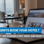 Can AI agents book your hotel? What I see running a bot army, and what to fix now